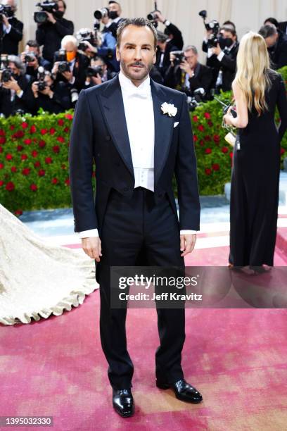 Tom Ford attends The 2022 Met Gala Celebrating "In America: An Anthology of Fashion" at The Metropolitan Museum of Art on May 02, 2022 in New York...