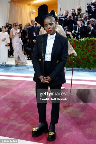 Janicza Bravo attends The 2022 Met Gala Celebrating "In America: An Anthology of Fashion" at The Metropolitan Museum of Art on May 02, 2022 in New...