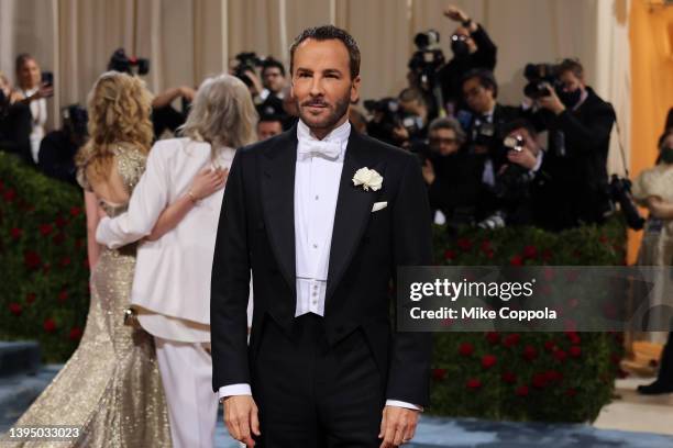 Tom Ford attends The 2022 Met Gala Celebrating "In America: An Anthology of Fashion" at The Metropolitan Museum of Art on May 02, 2022 in New York...