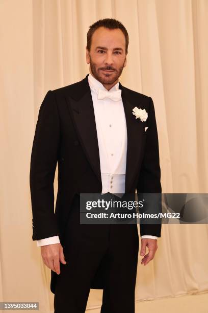 Tom Ford arrives at The 2022 Met Gala Celebrating "In America: An Anthology of Fashion" at The Metropolitan Museum of Art on May 02, 2022 in New York...