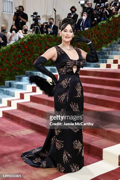 Kacey Musgraves attends The 2022 Met Gala Celebrating "In America: An Anthology of Fashion" at The Metropolitan Museum of Art on May 02, 2022 in New...