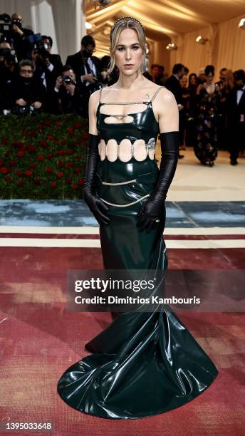 Tommy Dorfman attends The 2022 Met Gala Celebrating "In America: An Anthology of Fashion" at The Metropolitan Museum of Art on May 02, 2022 in New...