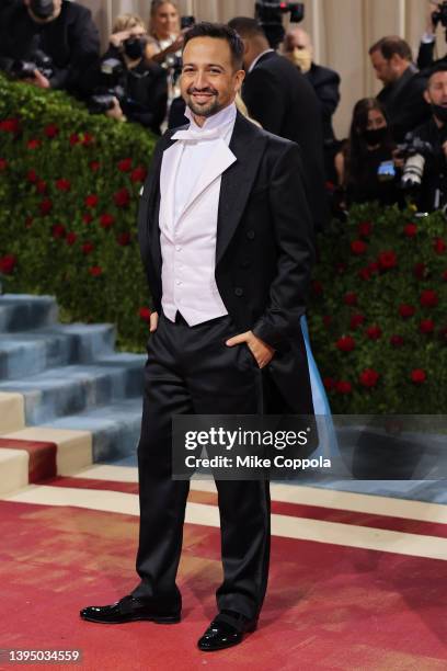 Lin-Manuel Miranda attends The 2022 Met Gala Celebrating "In America: An Anthology of Fashion" at The Metropolitan Museum of Art on May 02, 2022 in...