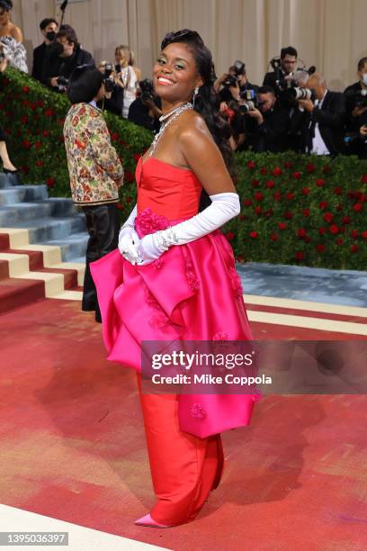 Denée Benton attends The 2022 Met Gala Celebrating "In America: An Anthology of Fashion" at The Metropolitan Museum of Art on May 02, 2022 in New...