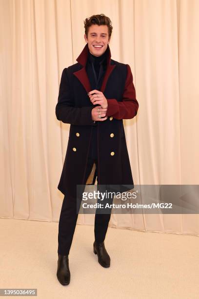 Shawn Mendes arrives at The 2022 Met Gala Celebrating "In America: An Anthology of Fashion" at The Metropolitan Museum of Art on May 02, 2022 in New...