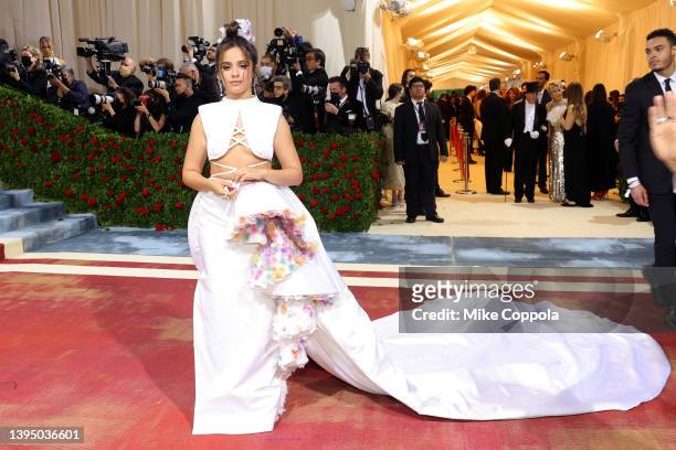 Camila Cabello attends The 2022 Met Gala Celebrating "In America: An Anthology of Fashion" at The Metropolitan Museum of Art on May 02, 2022 in New...