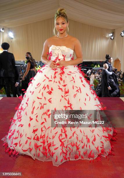 Chloe Kim arrives at The 2022 Met Gala Celebrating "In America: An Anthology of Fashion" at The Metropolitan Museum of Art on May 02, 2022 in New...