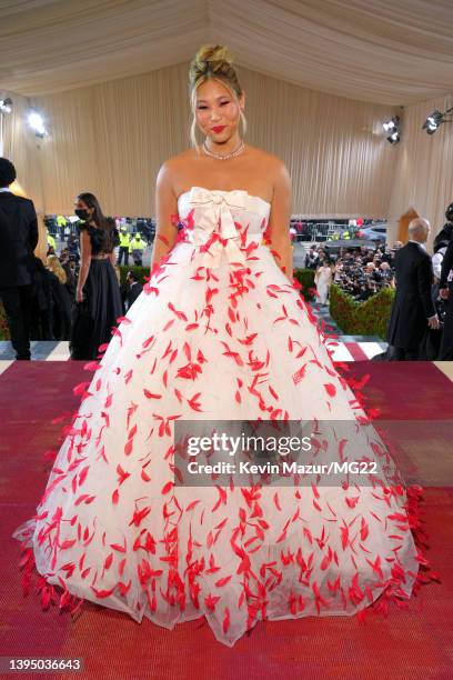 Chloe Kim arrives at The 2022 Met Gala Celebrating "In America: An Anthology of Fashion" at The Metropolitan Museum of Art on May 02, 2022 in New...