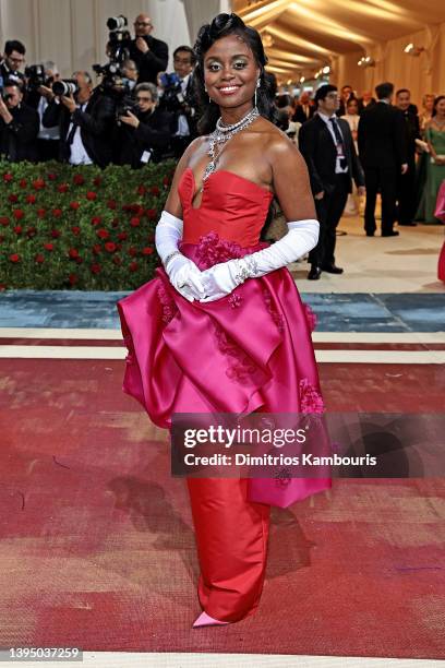 Denée Benton attends The 2022 Met Gala Celebrating "In America: An Anthology of Fashion" at The Metropolitan Museum of Art on May 02, 2022 in New...