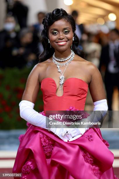 Denée Benton attends The 2022 Met Gala Celebrating "In America: An Anthology of Fashion" at The Metropolitan Museum of Art on May 02, 2022 in New...