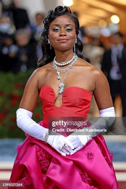 Denée Benton attends The 2022 Met Gala Celebrating "In America: An Anthology of Fashion" at The Metropolitan Museum of Art on May 02, 2022 in New...