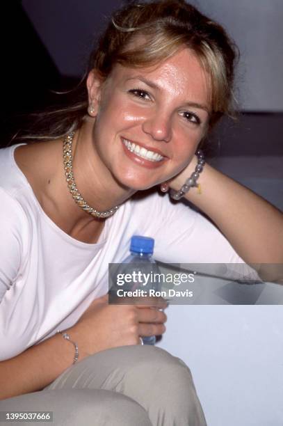 American singer, dancer and actress Britney Spears poses for a portrait before the 1999 World Music Awards on May 5, 1999 in Monte Carlo, Monaco.