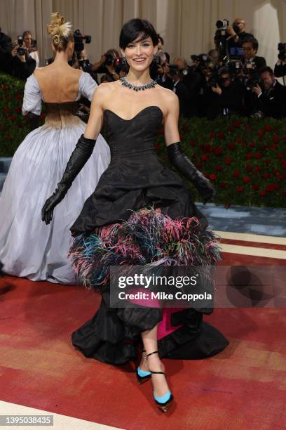 Grace Elizabeth attends The 2022 Met Gala Celebrating "In America: An Anthology of Fashion" at The Metropolitan Museum of Art on May 02, 2022 in New...