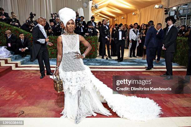 Cynthia Erivo attends The 2022 Met Gala Celebrating "In America: An Anthology of Fashion" at The Metropolitan Museum of Art on May 02, 2022 in New...