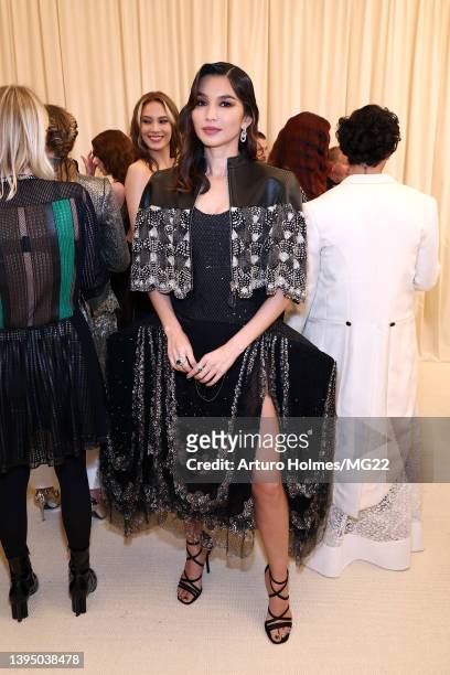 Gemma Chan arrives at The 2022 Met Gala Celebrating "In America: An Anthology of Fashion" at The Metropolitan Museum of Art on May 02, 2022 in New...