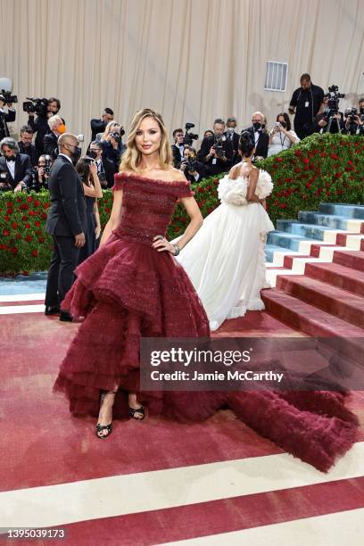 Georgina Chapman attends The 2022 Met Gala Celebrating "In America: An Anthology of Fashion" at The Metropolitan Museum of Art on May 02, 2022 in New...