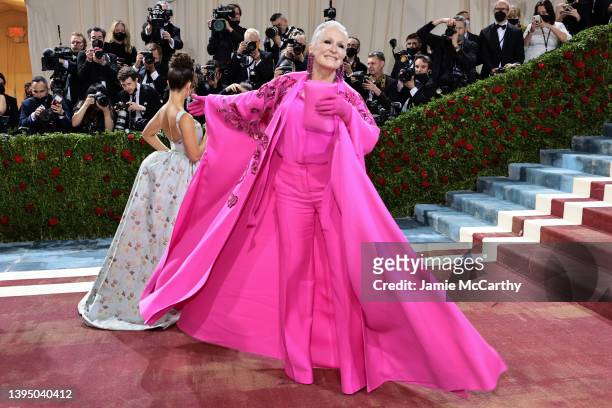 Glenn Close attends The 2022 Met Gala Celebrating "In America: An Anthology of Fashion" at The Metropolitan Museum of Art on May 02, 2022 in New York...