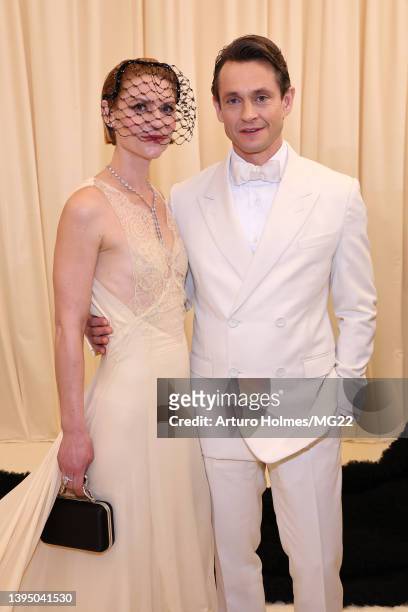 Claire Danes and Hugh Dancy arrive at The 2022 Met Gala Celebrating "In America: An Anthology of Fashion" at The Metropolitan Museum of Art on May...