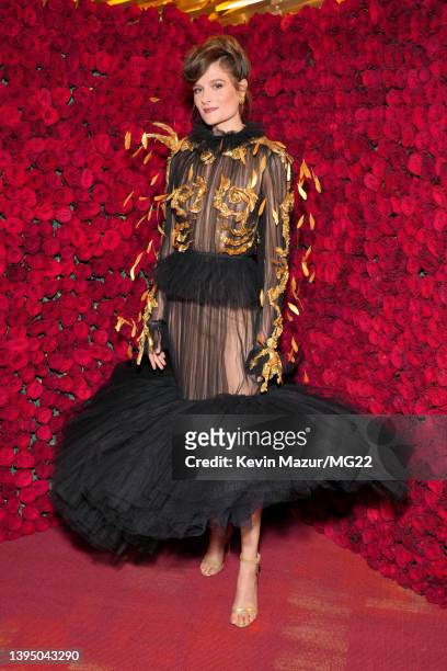 Louisa Jacobson attends The 2022 Met Gala Celebrating "In America: An Anthology of Fashion" at The Metropolitan Museum of Art on May 02, 2022 in New...