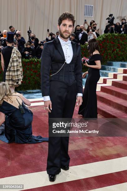 Ben Platt attends The 2022 Met Gala Celebrating "In America: An Anthology of Fashion" at The Metropolitan Museum of Art on May 02, 2022 in New York...