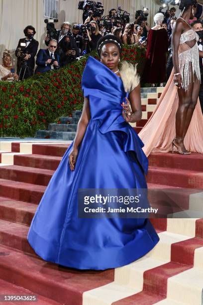 Danai Gurira attends The 2022 Met Gala Celebrating "In America: An Anthology of Fashion" at The Metropolitan Museum of Art on May 02, 2022 in New...
