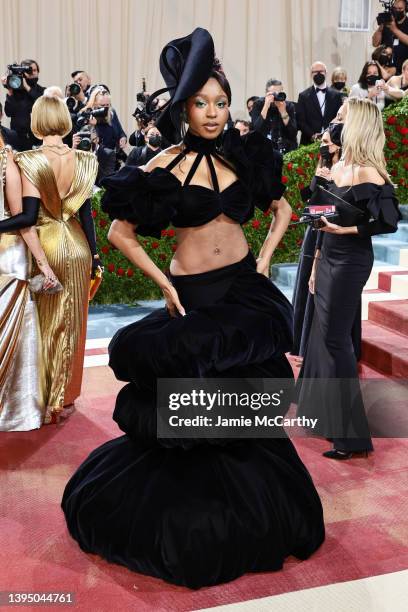 Normani attends The 2022 Met Gala Celebrating "In America: An Anthology of Fashion" at The Metropolitan Museum of Art on May 02, 2022 in New York...