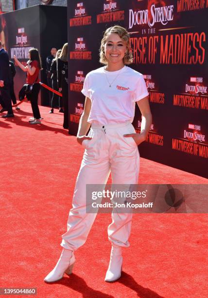 Tatiana Maslany attends Marvel Studios' "Doctor Strange In The Multiverse Of Madness" premiere at Dolby Theatre on May 02, 2022 in Hollywood,...