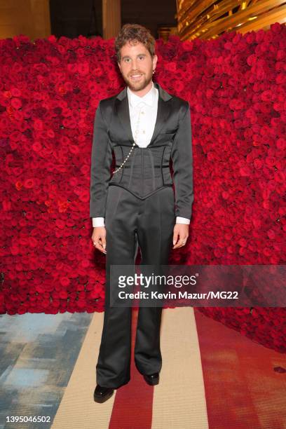 Ben Platt attends The 2022 Met Gala Celebrating "In America: An Anthology of Fashion" at The Metropolitan Museum of Art on May 02, 2022 in New York...