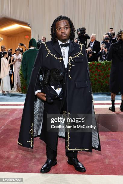 Gunna attends The 2022 Met Gala Celebrating "In America: An Anthology of Fashion" at The Metropolitan Museum of Art on May 02, 2022 in New York City.