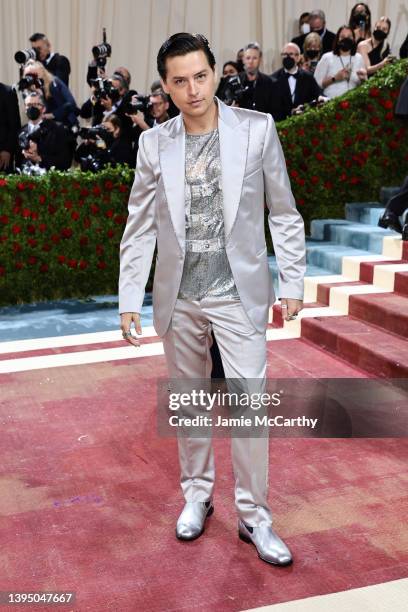 Cole Sprouse attends The 2022 Met Gala Celebrating "In America: An Anthology of Fashion" at The Metropolitan Museum of Art on May 02, 2022 in New...