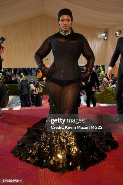 Precious Victoria Lee arrives at The 2022 Met Gala Celebrating "In America: An Anthology of Fashion" at The Metropolitan Museum of Art on May 02,...