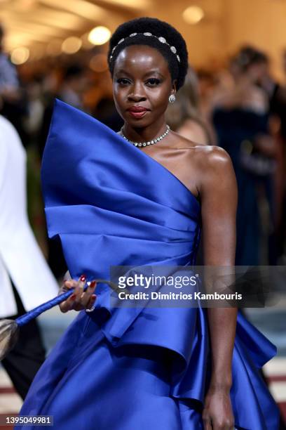 Danai Gurira attends The 2022 Met Gala Celebrating "In America: An Anthology of Fashion" at The Metropolitan Museum of Art on May 02, 2022 in New...