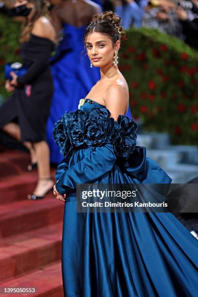 Taylor Hillattends The 2022 Met Gala Celebrating "In America: An Anthology of Fashion" at The Metropolitan Museum of Art on May 02, 2022 in New York...