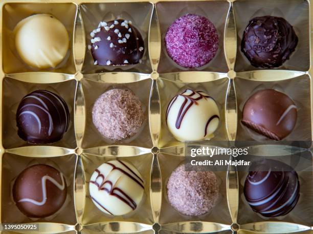 truffle for mother's day - praline stock pictures, royalty-free photos & images