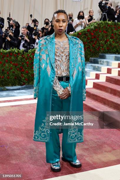 Lena Waithe attends The 2022 Met Gala Celebrating "In America: An Anthology of Fashion" at The Metropolitan Museum of Art on May 02, 2022 in New York...