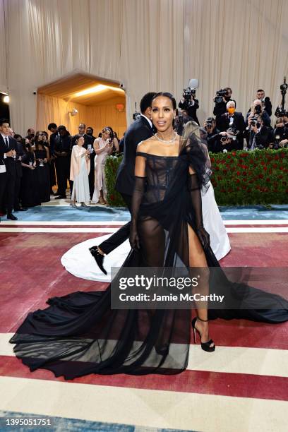 Kerry Washington attends The 2022 Met Gala Celebrating "In America: An Anthology of Fashion" at The Metropolitan Museum of Art on May 02, 2022 in New...