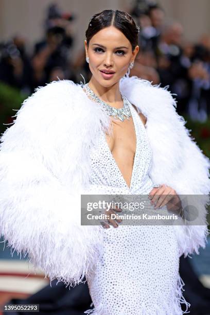 Eiza González attends The 2022 Met Gala Celebrating "In America: An Anthology of Fashion" at The Metropolitan Museum of Art on May 02, 2022 in New...