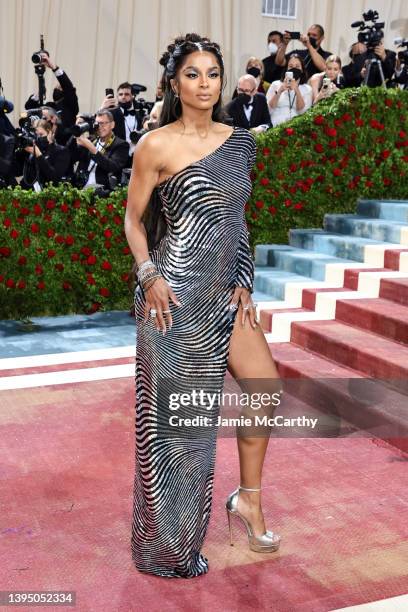 Ciara attends The 2022 Met Gala Celebrating "In America: An Anthology of Fashion" at The Metropolitan Museum of Art on May 02, 2022 in New York City.