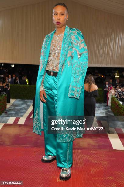 Lena Waithe arrives at The 2022 Met Gala Celebrating "In America: An Anthology of Fashion" at The Metropolitan Museum of Art on May 02, 2022 in New...