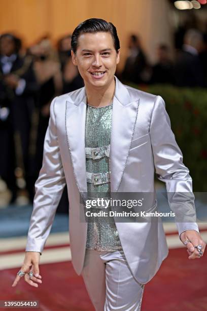 Cole Sprouse attends The 2022 Met Gala Celebrating "In America: An Anthology of Fashion" at The Metropolitan Museum of Art on May 02, 2022 in New...