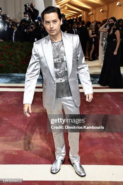 Cole Sprouse attends The 2022 Met Gala Celebrating "In America: An Anthology of Fashion" at The Metropolitan Museum of Art on May 02, 2022 in New...