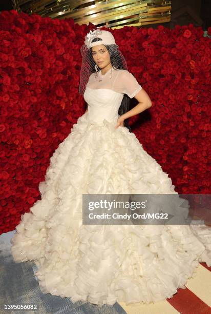 Kylie Jenner attends The 2022 Met Gala Celebrating "In America: An Anthology of Fashion" at The Metropolitan Museum of Art on May 02, 2022 in New...