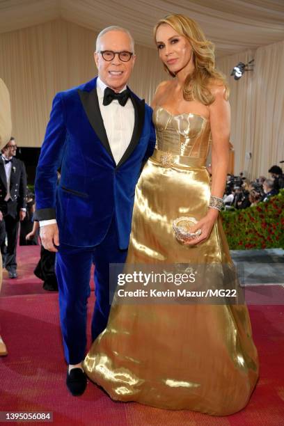 Tommy Hilfiger and Dee Hilfiger arrive at The 2022 Met Gala Celebrating "In America: An Anthology of Fashion" at The Metropolitan Museum of Art on...