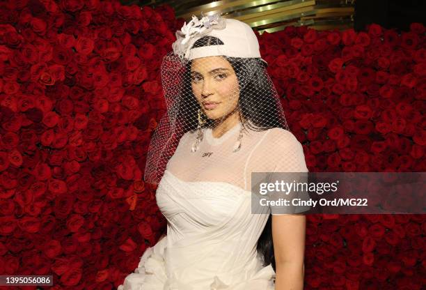 Kylie Jenner attends The 2022 Met Gala Celebrating "In America: An Anthology of Fashion" at The Metropolitan Museum of Art on May 02, 2022 in New...