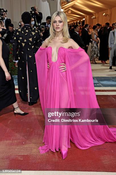 Nicola Peltz attends The 2022 Met Gala Celebrating "In America: An Anthology of Fashion" at The Metropolitan Museum of Art on May 02, 2022 in New...