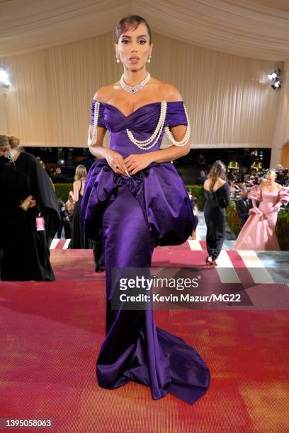 Anitta arrives at The 2022 Met Gala Celebrating "In America: An Anthology of Fashion" at The Metropolitan Museum of Art on May 02, 2022 in New York...