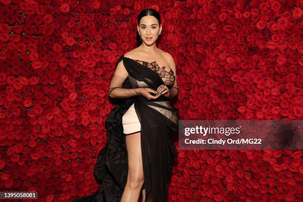 Katy Perry attends The 2022 Met Gala Celebrating "In America: An Anthology of Fashion" at The Metropolitan Museum of Art on May 02, 2022 in New York...