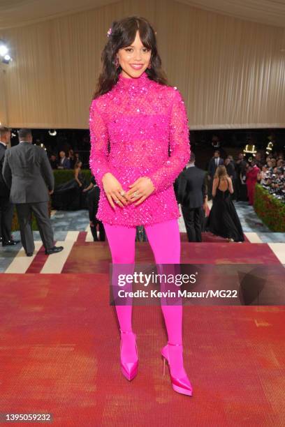 Jenna Ortega arrives at The 2022 Met Gala Celebrating "In America: An Anthology of Fashion" at The Metropolitan Museum of Art on May 02, 2022 in New...