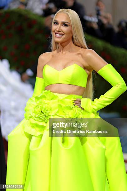 Gwen Stefani attends The 2022 Met Gala Celebrating "In America: An Anthology of Fashion" at The Metropolitan Museum of Art on May 02, 2022 in New...