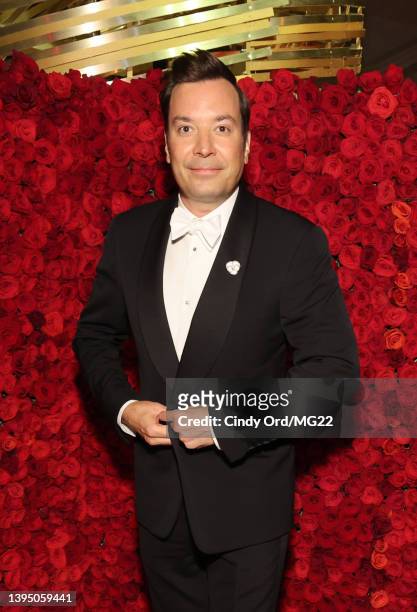 Jimmy Fallon attends The 2022 Met Gala Celebrating "In America: An Anthology of Fashion" at The Metropolitan Museum of Art on May 02, 2022 in New...